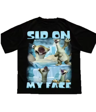 SID ON MY FACE TEE