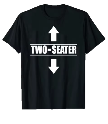 TWO SEATER TEE