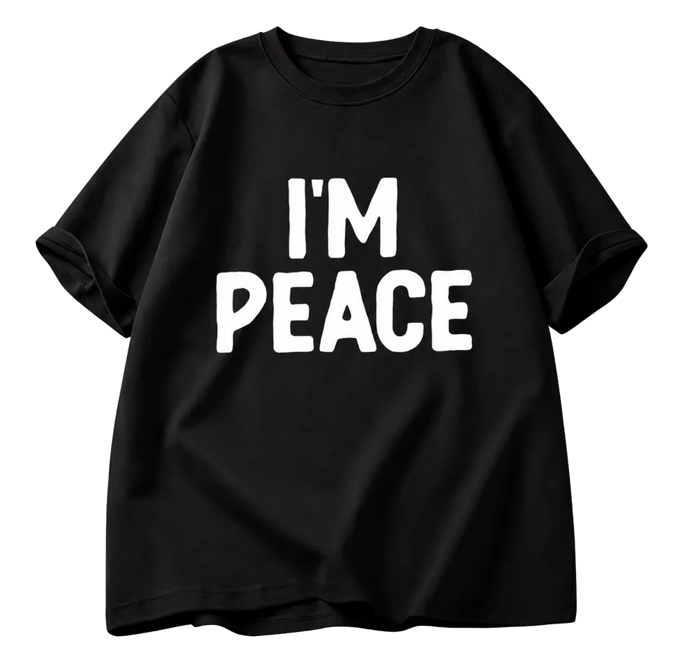 IM PEACE MATCHING TEE